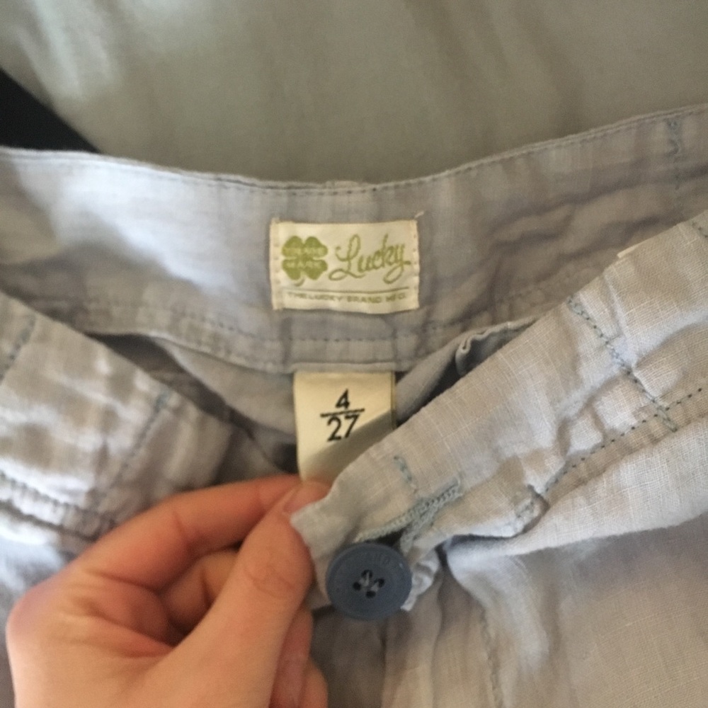 Lucky brand linen pants
